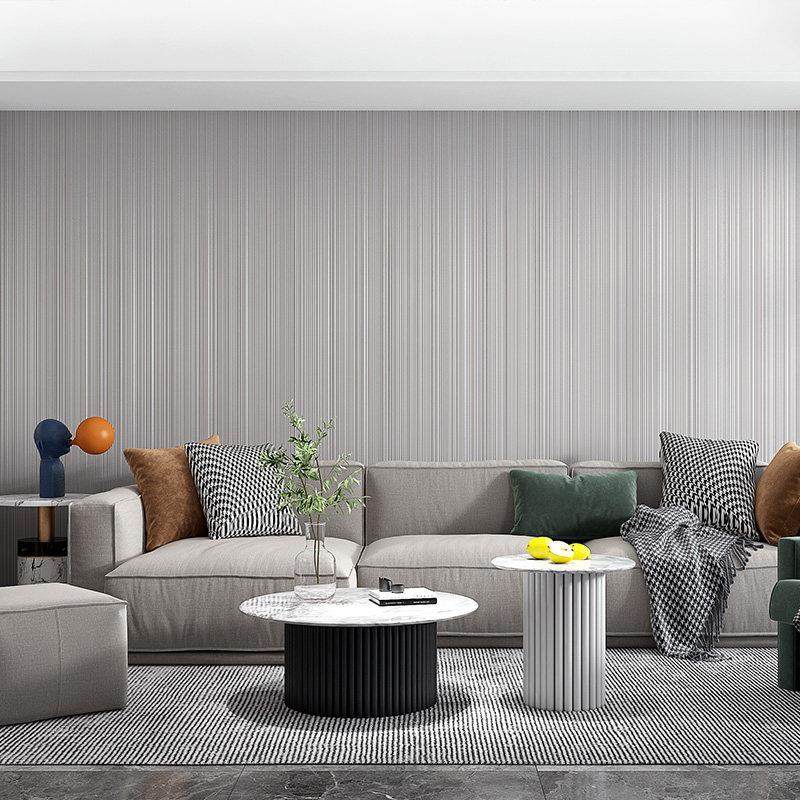 竖条纹纯色壁纸 家用素色加厚防水卧室客厅工程非自粘无胶PVC墙纸,淘宝优惠券,粉丝福利购,淘宝优惠卷