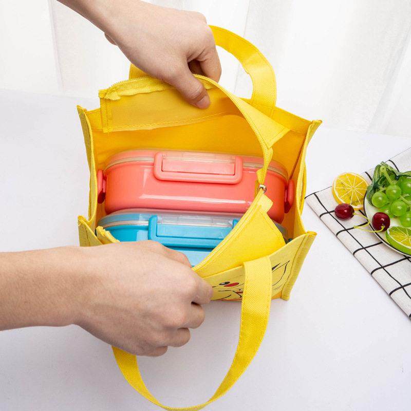 可爱卡通加厚学生便当盒袋儿童手提便当袋子便当包午餐包防水带饭,淘宝优惠券,粉丝福利购,淘宝优惠卷