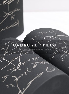 现代简约欧式黑色陶m瓷书本摆件样板房售楼处书房客厅柜子软装饰