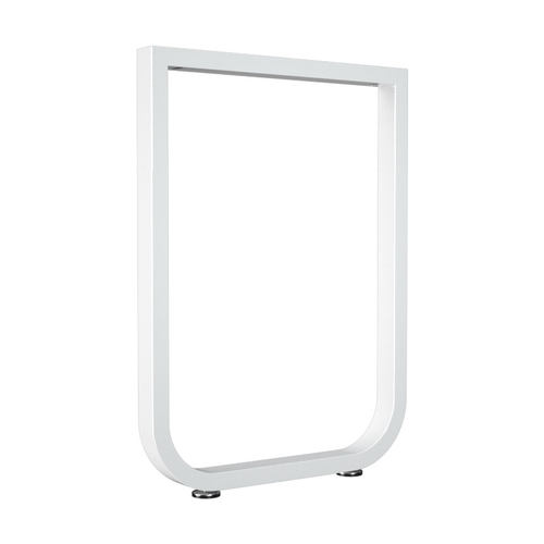 定制桌架单边脚吧台支撑架金属桌脚铁艺桌腿脚架办公桌子书桌支架 - 图3