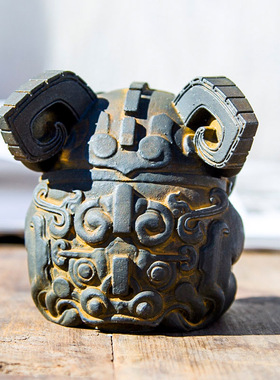 新中式创意礼品吞金兽桌面摆件