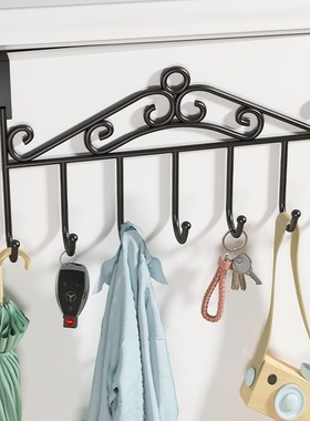 德国门后挂钩挂衣架房门卧室卫生间免打孔无痕多用挂架加厚衣帽钩