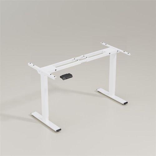 乐歌智能电动升降桌桌腿双电机双横梁办公桌电脑桌学习桌升降桌架 - 图1