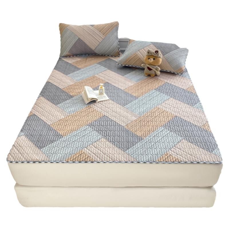 泰国乳胶冰丝席三件套夏季可机洗水洗儿童学生单双人床垫空调软席,淘宝优惠券,粉丝福利购,淘宝优惠卷