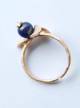 开口小众设计复古ins戒指