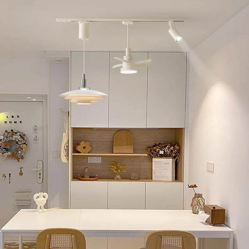 新款简约现代自由升降餐厅吊灯设计师ph5吧台岛台移位飞碟吊扇灯,淘宝优惠券,粉丝福利购,淘宝优惠卷