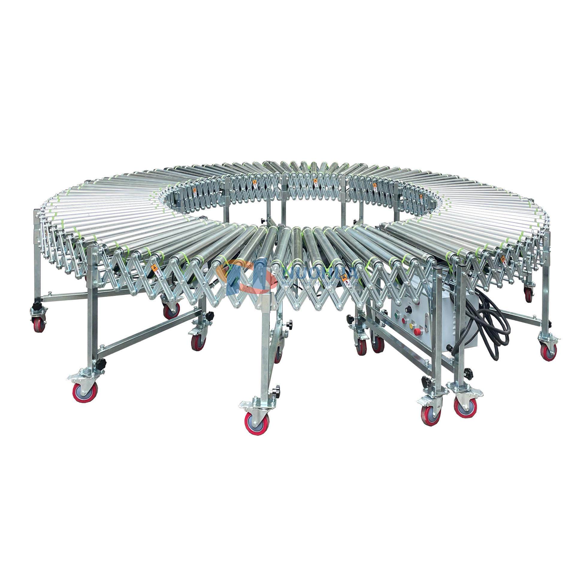 仓储物流工厂包裹纸箱集装箱卡车装卸货用移动电动伸缩滚筒输送机,淘宝优惠券,粉丝福利购,淘宝优惠卷