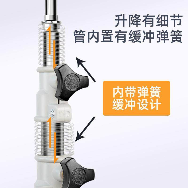 绘岳美术专用落地素描灯银色深口可伸缩移动照明落地打光大号灯,淘宝优惠券,粉丝福利购,淘宝优惠卷
