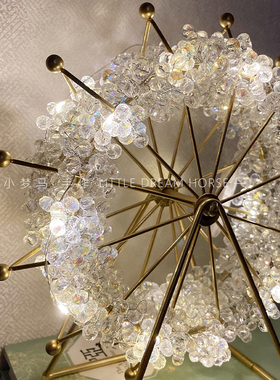 满天星繁星摩天轮手工diy材料创意桌面小夜灯摆件少女心房间装饰