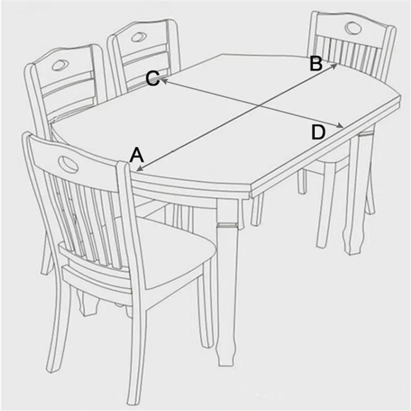 两头半圆形软玻璃胶垫餐桌垫餐桌布防水防油免洗折叠伸缩椭圆桌布,淘宝优惠券,粉丝福利购,淘宝优惠卷