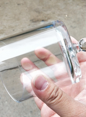 金香罩蜡烛杯铃铛罩石晶扩钟水香薰罩永生花装饰摆件透明玻璃罩