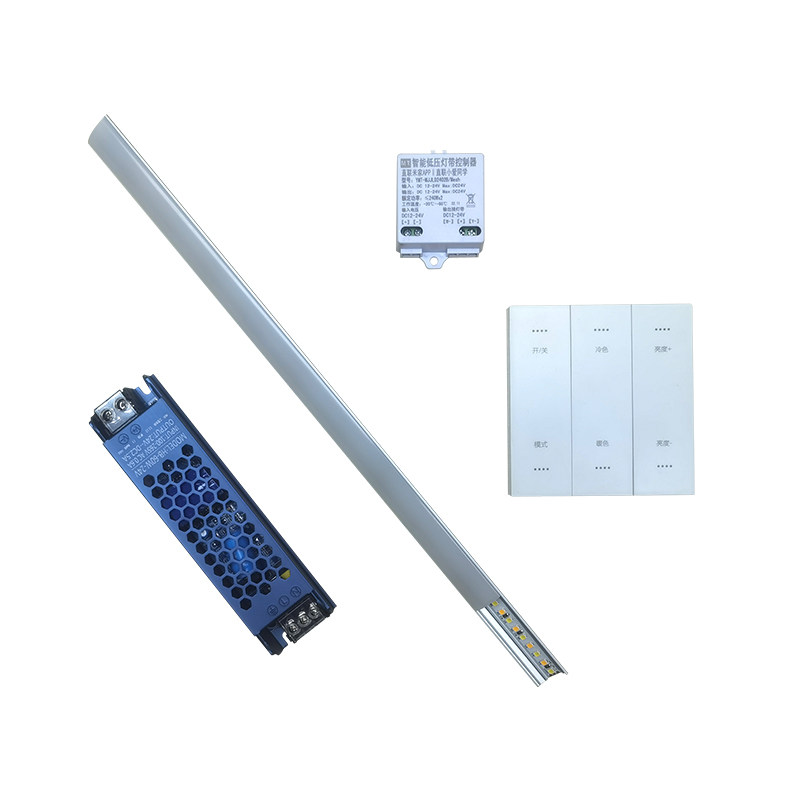 窗帘盒灯带智能三色led灯条45度斜发光吊顶线形灯反光暗藏氛围灯,淘宝优惠券,粉丝福利购,淘宝优惠卷