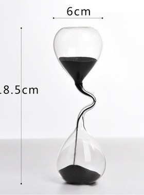 现代简约时间沙漏摆件高级感创意家居书房电视柜办公室桌面装饰品
