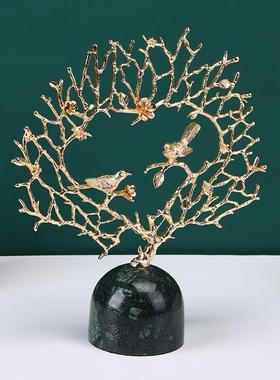 现代简约摆件珊瑚玄关电视柜办公桌面摆设酒柜客厅装饰品包邮创意