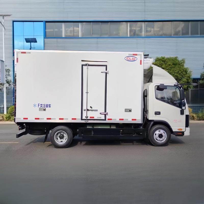 国六4.2米蓝牌冷藏车生鲜冻肉肉钩冷链物流厢式保温货车油气两用,淘宝优惠券,粉丝福利购,淘宝优惠卷
