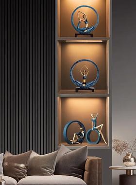 创意家居客厅工艺品现代简约室内卧室个性电视柜酒柜装饰品摆件