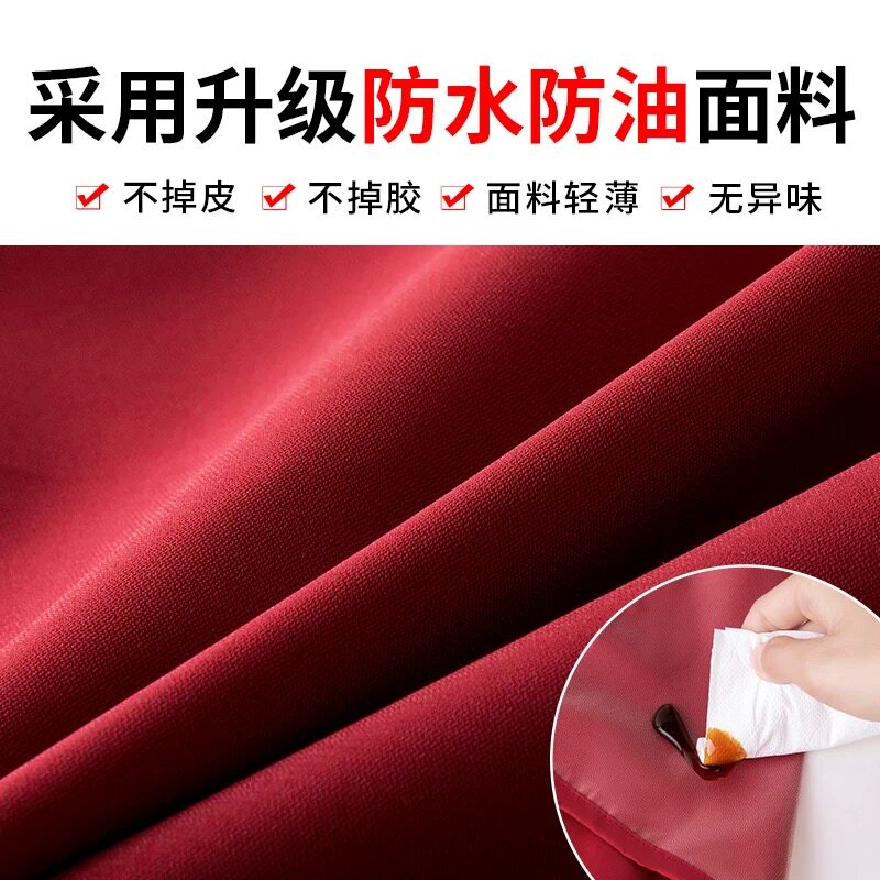 时尚坎肩式围裙家用厨房女防水防油餐饮专用定制logo印字简约围腰