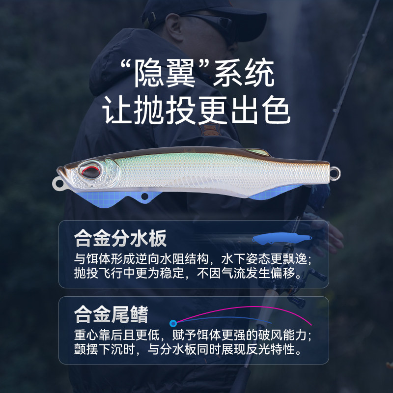 国王路亚饵沉水铅笔淡水远投翘嘴鱤鱼鳜鱼专杀用海钓鲈鱼路亚假饵,淘宝优惠券,粉丝福利购,淘宝优惠卷