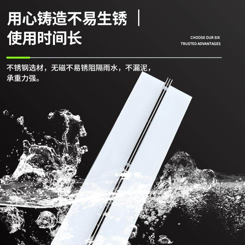 不锈钢线性排水盖板供应304不锈钢缝隙式单缝双缝排水槽盖板,淘宝优惠券,粉丝福利购,淘宝优惠卷