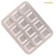 Learn Kitchen Golden 8-connected non-stick rectangular Feinan snow cake mold bread cookie mold baking mold