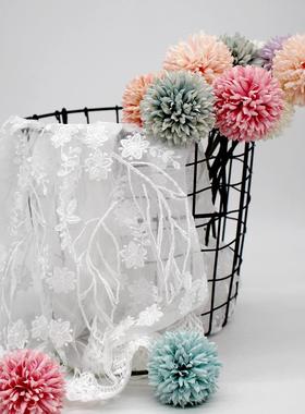 ins北欧铁艺金属制品带提手黑色储物篮网格脏衣篮家居收纳置物篮