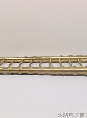 黄铜步步高升竹节梯平步青云·工艺品办公室客厅书房风水摆件中式