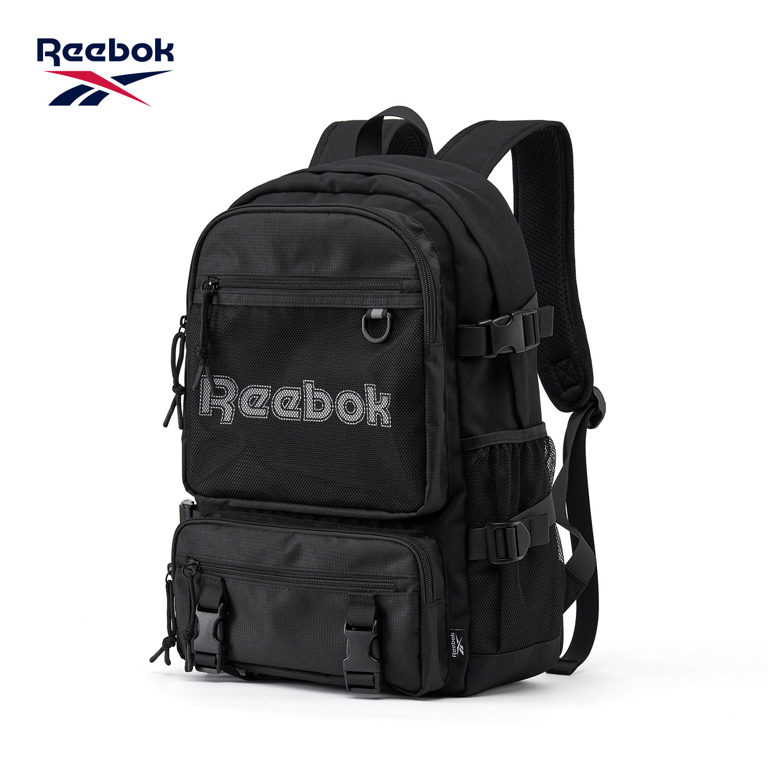 Reebok锐步男士双肩包户外大容量旅行包初高中大学生书包电脑背包,淘宝优惠券,粉丝福利购,淘宝优惠卷