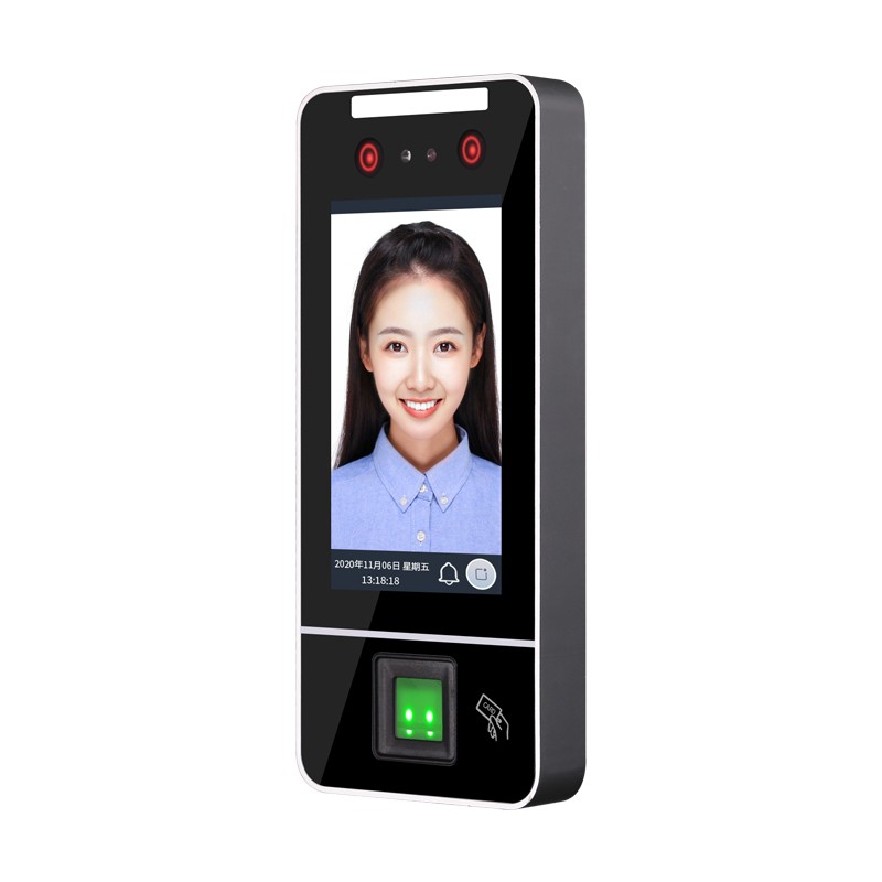 Dynamic face attendance fingerprint password face ID card access control all-in-one electromagnetic induction punch-in and swipe card after work