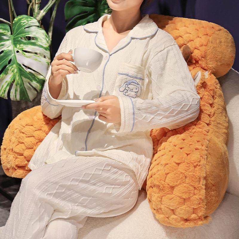 卡通龟蜜绒腰靠软包卧室床头靠垫睡觉沙发护腰可拆洗座椅靠背,淘宝优惠券,粉丝福利购,淘宝优惠卷