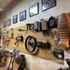 Hole board oak wood grain transfer square hole storage rack metal small hardware tool storage tool rack wall hanging board