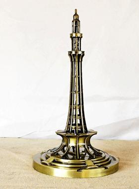 2021新款巴铁纪念品巴基斯坦塔模型质感金属工艺品摆件家居装饰品