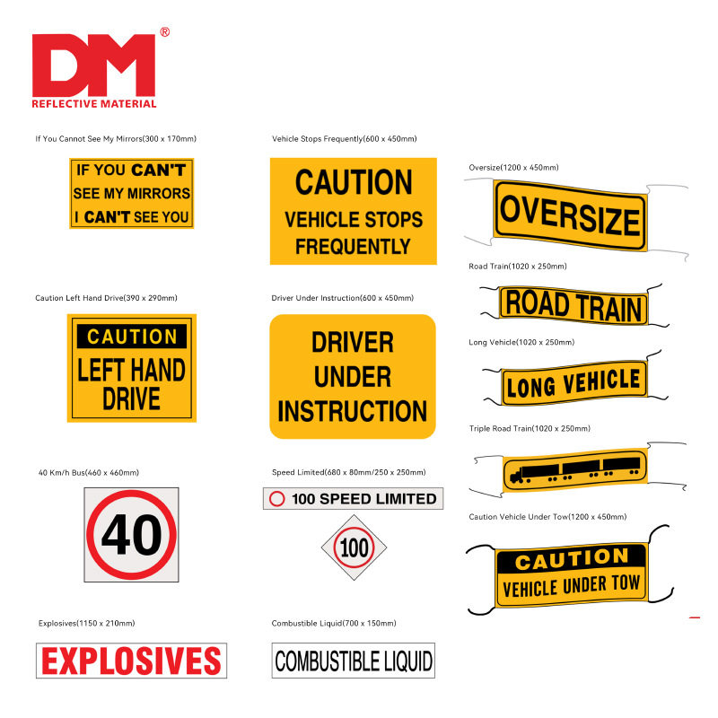 大货车尾部反光板交通标志牌汽车挂车专用车尾防撞贴纸车辆标志板,淘宝优惠券,粉丝福利购,淘宝优惠卷