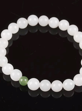 欧说珠宝和田白玉油润手串