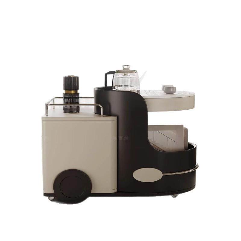 新款多功能旋转可移动茶几小推车客厅家用实木小户型沙发收纳边柜,淘宝优惠券,粉丝福利购,淘宝优惠卷