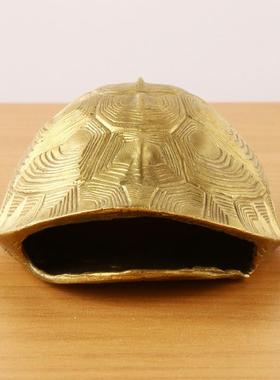 铜乌龟壳 龟壳摆件家居工艺品饰品摆件铜器