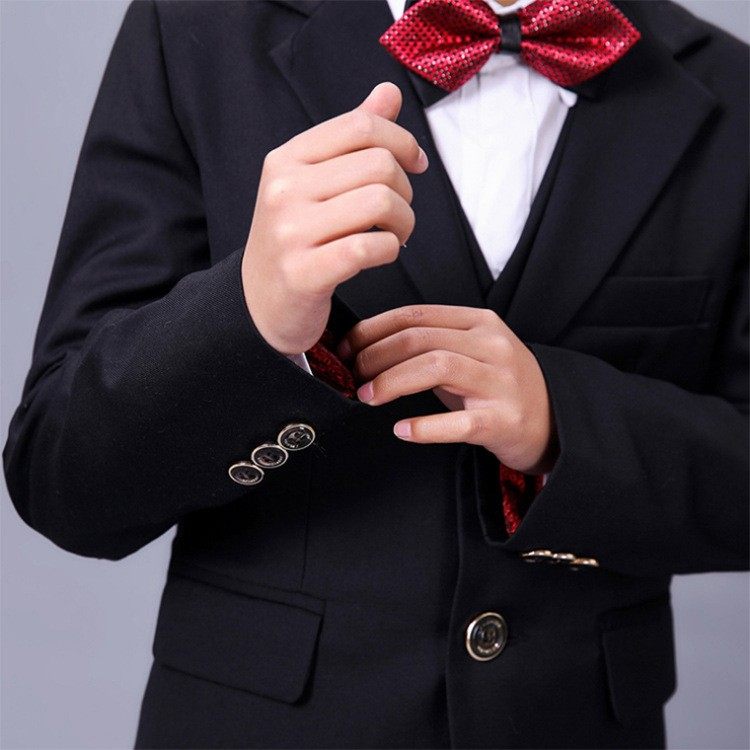 2025新款韩版儿童小西装套装花童外套主持人男孩礼服大童宝宝,淘宝优惠券,粉丝福利购,淘宝优惠卷