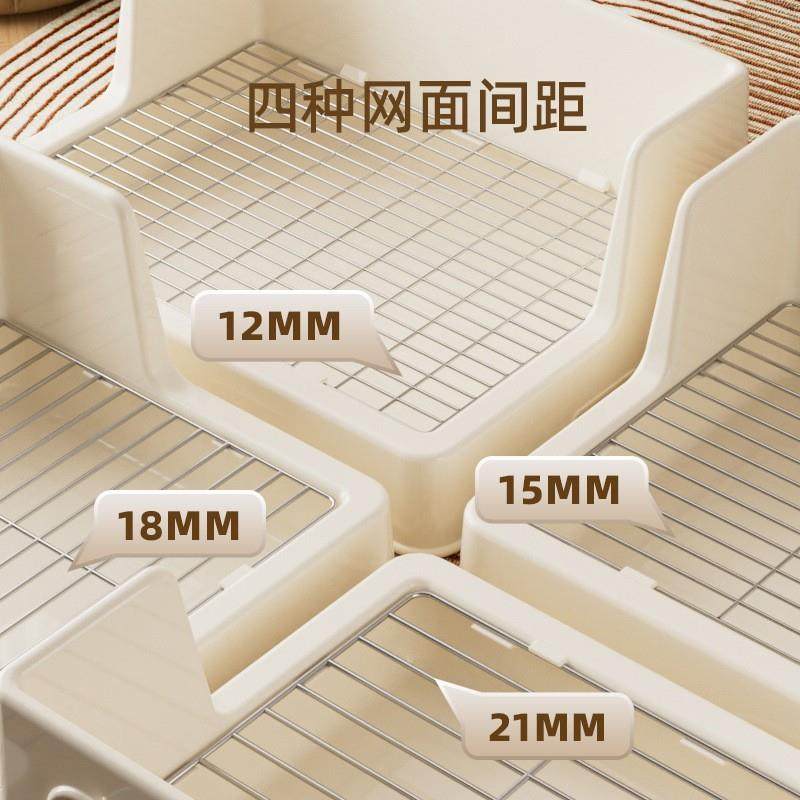 小型犬不锈钢双层狗厕所狗便盆犬泰迪用品尿盆便盆屎排便冲水宠物,淘宝优惠券,粉丝福利购,淘宝优惠卷