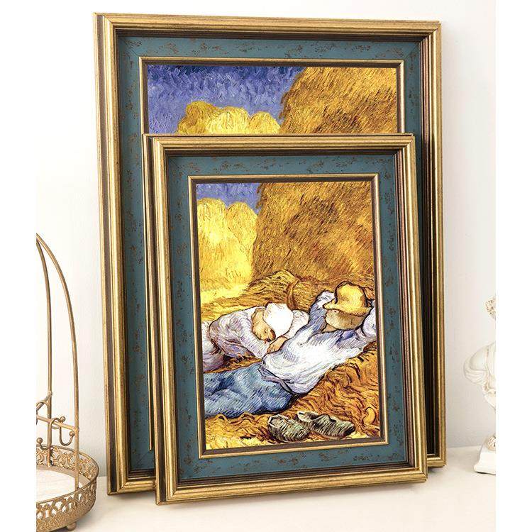 复古油画框外框数字油画装裱任意尺寸装饰镜框像框架挂墙外框边条,淘宝优惠券,粉丝福利购,淘宝优惠卷