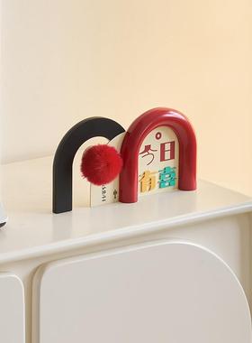 wozoom屋准平安喜乐家居饰品乔迁之喜客厅电视柜高级感装饰摆件