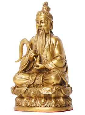 杨铜记 铜器 铜太上老君摆件