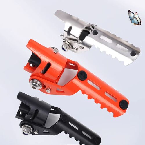 适用24款春风 450MT改装保险杠撑脚前置踏板巡航护杠折叠脚踏配件 - 图1