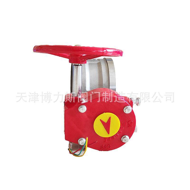 不锈钢沟槽涡轮蝶阀XD381X-16P卡箍信号蝶阀不锈钢304/316蝶阀,淘宝优惠券,粉丝福利购,淘宝优惠卷