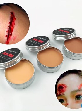 Scar Wax Kit Fake Molding Wound Skin Wax Special Effects Bod