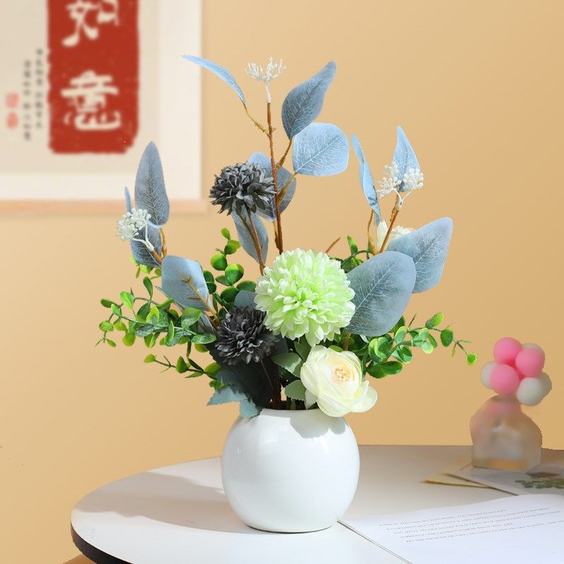 仿真花艺超市美陈摆件干花束家居餐桌摆花玄关客厅假花装饰花摆设,淘宝优惠券,粉丝福利购,淘宝优惠卷