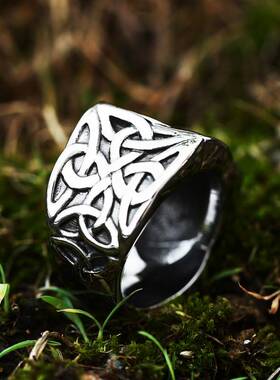 -beier new stainless steel mens ring vintage viking celtic