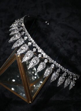 Wedding crown bridal Baroque wedding and makeup headband hai