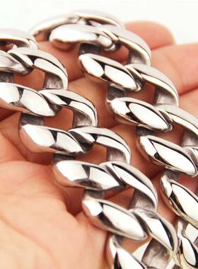 Mens Stainless Steel Titanium Steel Fashion Domineering Thi