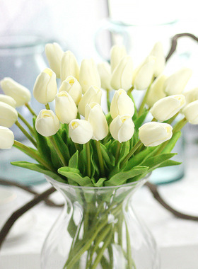 3/5/10/15/20pcs Tulips Artificial Flowers Real Touch Flower