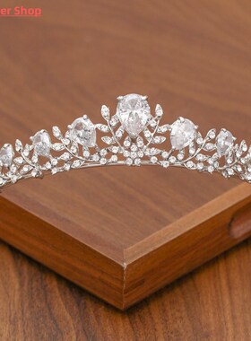 Bridal Tiara Hair Crown Wedding Hair Accessories For Women S