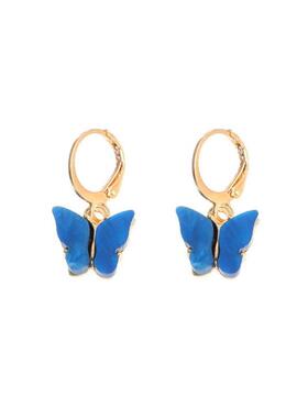 FDL     Animal Cute Lovely Butterfly Design Earring Elegant